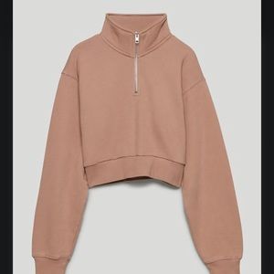 Aritzia Tna
COZY FLEECE PERFECT 1/4 ZIP SWEATSHIRT